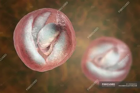  Cryptosporidium: 엄청난 수량의 포자를 생성하며 장내 기생을 일으키는 미세한 조상